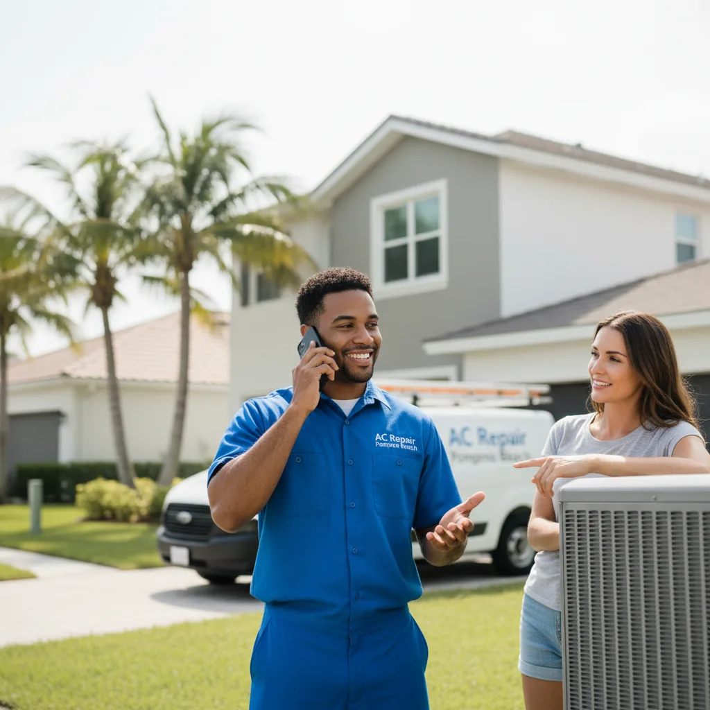 AC Repair Pompano Beach customer support in St. Clair